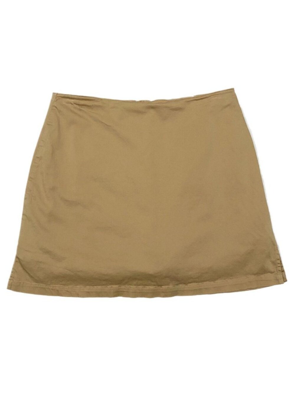 y2k 2000s tan mini skort / skirt by fashion bug